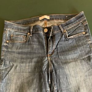 Loft Modern Skinny Jean with Frayed Edge